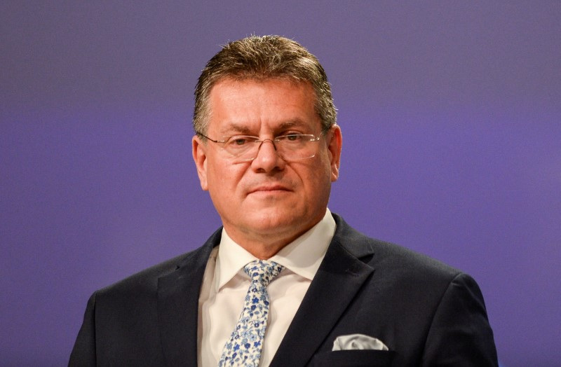 Maros Sefcovic, vicepresidente de la Comisión Europea.