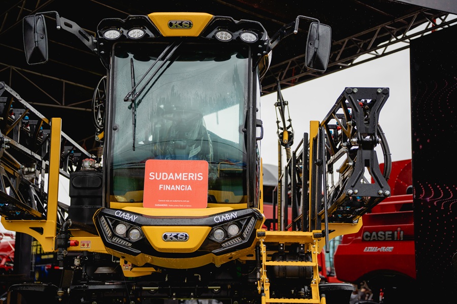 Sudameris marcó su posicionamiento con una gran participación en el financimiento de maquinarias para la producción agrícola. 